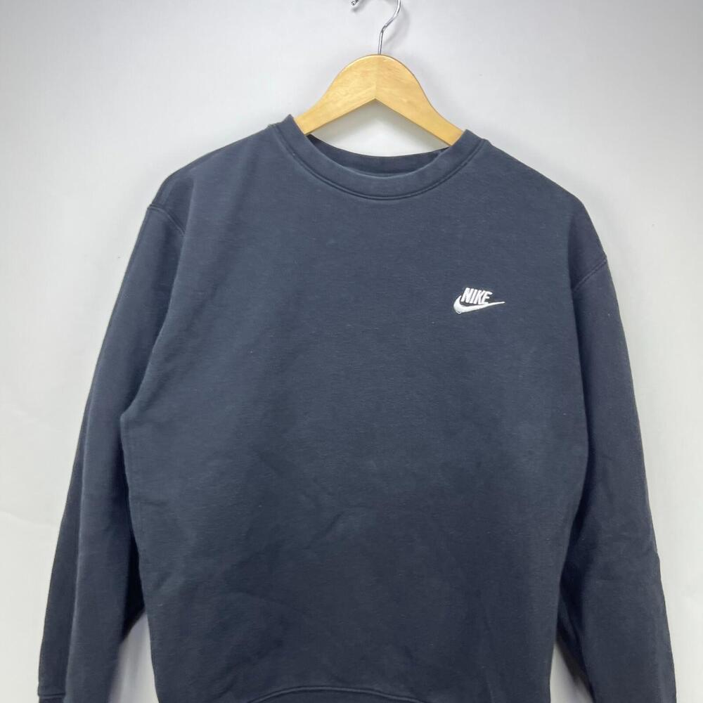 Nike Swoosh Embroidered Swoosh Faded Sweatshirt Large - Picture 2 of 9